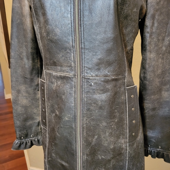 Skinz leather jacket - Picture 6 of 16